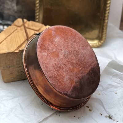 Форма овальная для выпечки, медная