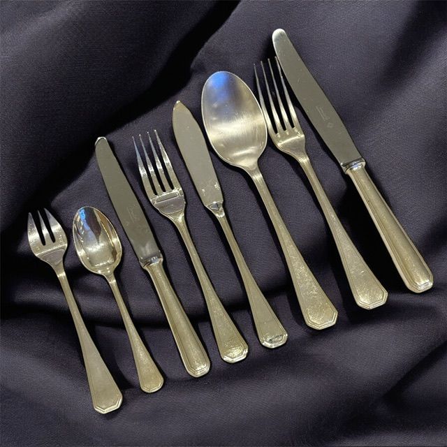 Нож для намазывания Christofle America 20 см серебрение Франция