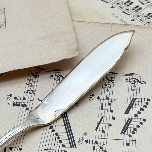 Нож для намазывания Christofle America 20 см серебрение Франция