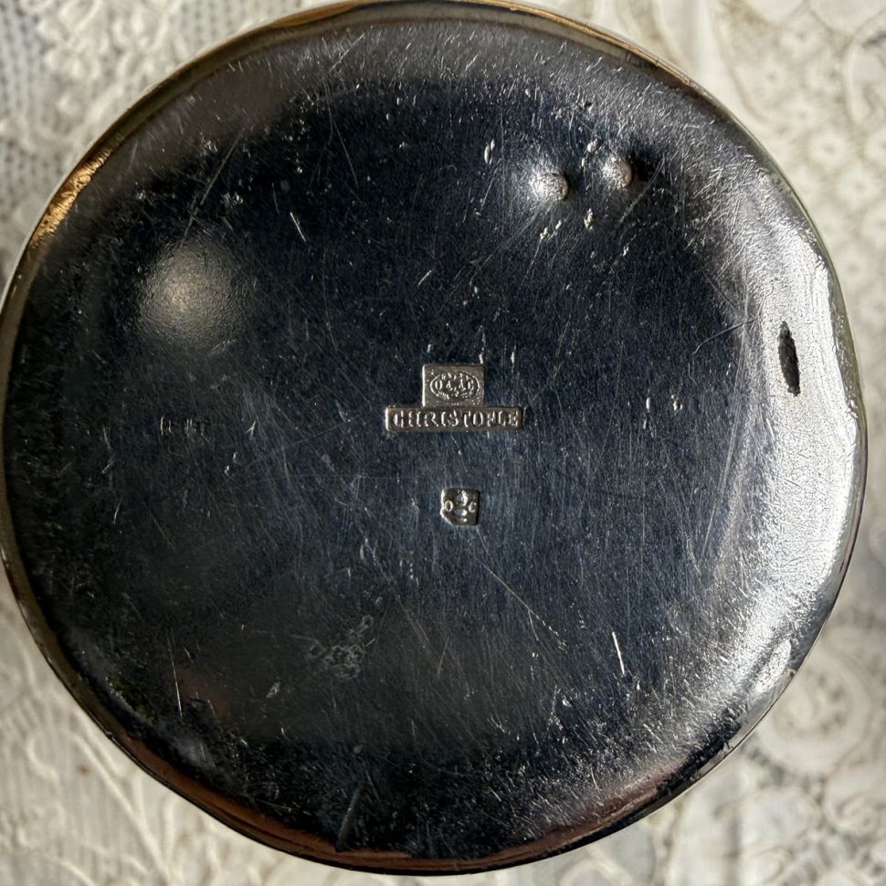 Стакан Christofle 200 мл серебрение Франция 