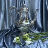Чайник кофейник Christofle Gallia Perles 1 л серебрение Франция начало XX века