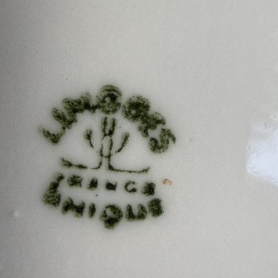 Чайник сахарница Limoges набор 2 предмета фарфор золочение Франция
