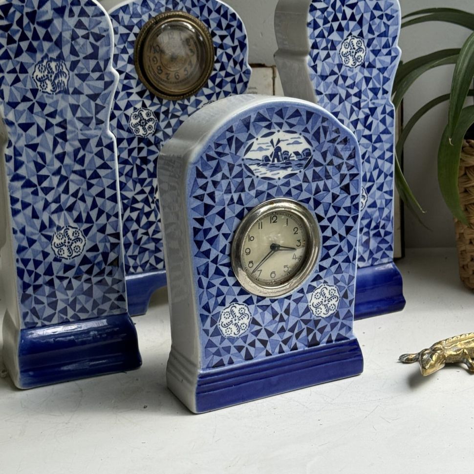 Часы интерьерные ВиллеройБох Flandria 19 см фарфор начало ХХ века