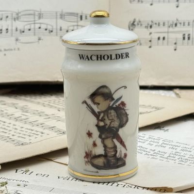 Банка для специй Goebel MJ Hummel Можжевельник 11 см фарфор Германия