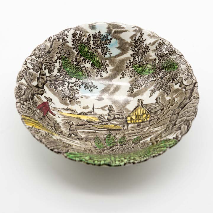 Тарелка салатник Staffordshire The Hunter