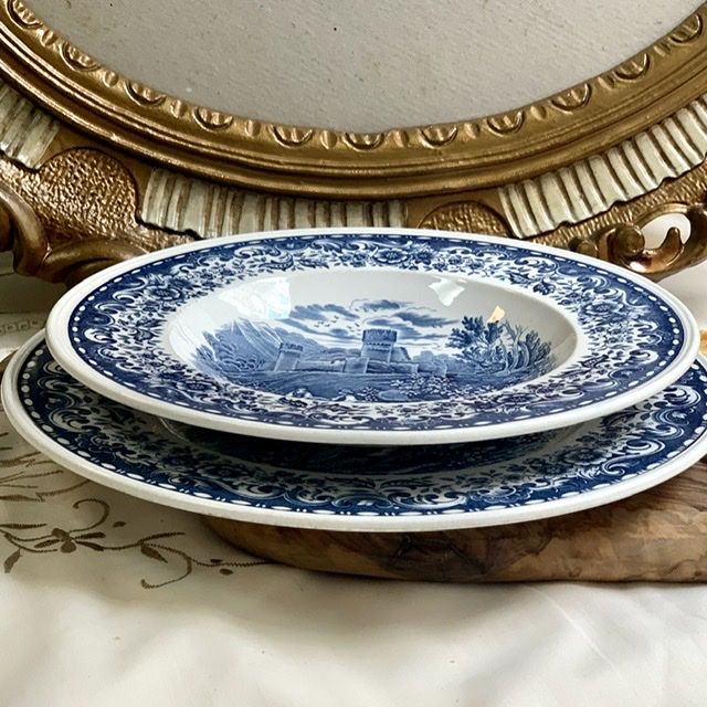 Тарелка глубокая Blue Castle ВиллеройБох 24 см Германия 