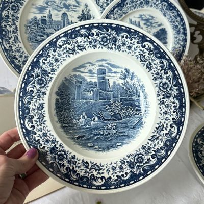 Тарелка глубокая Blue Castle ВиллеройБох 24 см Германия 