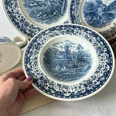 Тарелка глубокая Blue Castle ВиллеройБох 24 см Германия 