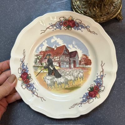 Тарелка Sarreguemines Obernai 21 см Франция