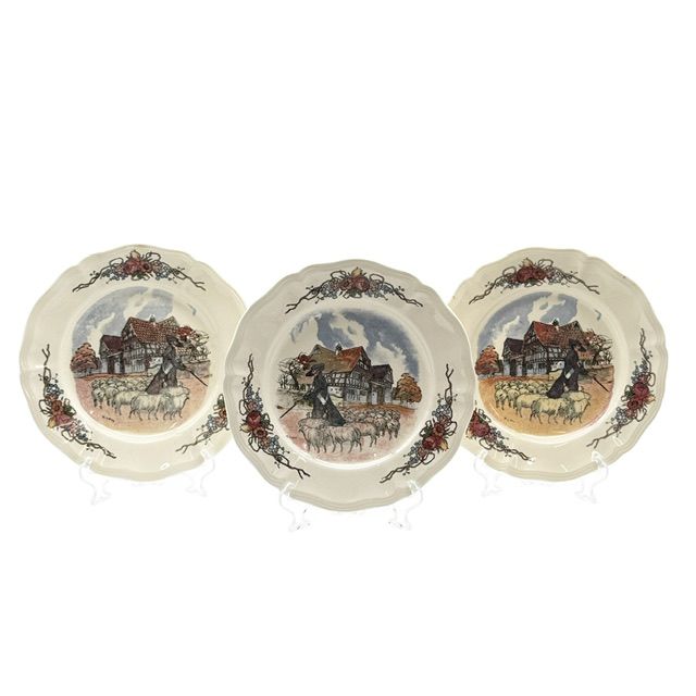 Тарелка Sarreguemines Obernai 21 см Франция 