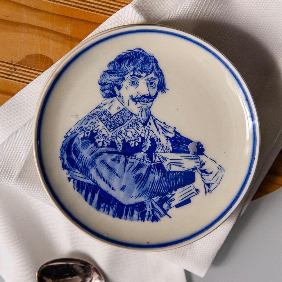 Тарелка декоративная с подвесом 16,5 см Delfts Blauw Голландия