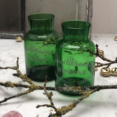 Банка 150мл Vitpeppar зеленое стекло