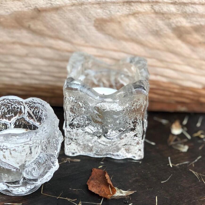 Подсвечник 6,5 см Льдинка хрусталь