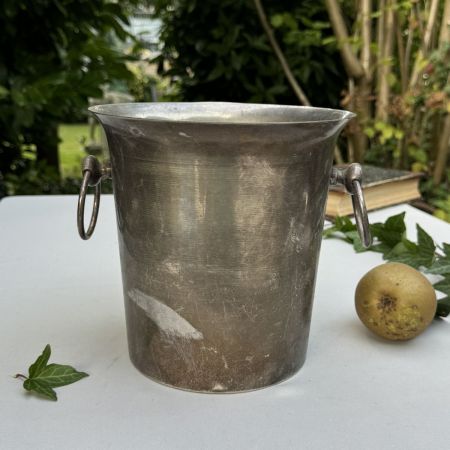 Ведро для охлаждения бутылки 20 см серебрение