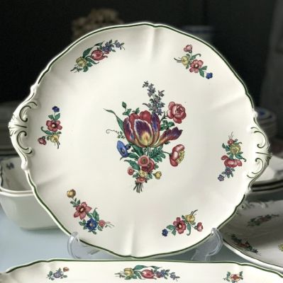 Блюдо Alt Strassburg ВиллеройБох 31 см фарфор Германия 1950-е гг.