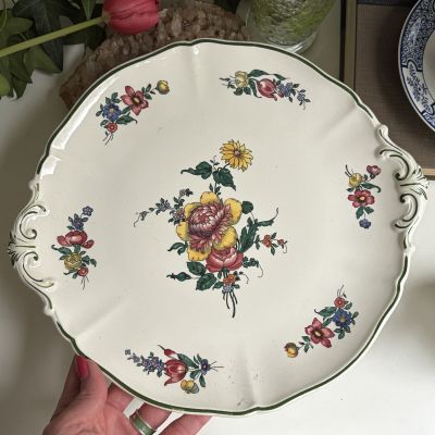 Блюдо Alt Strassburg ВиллеройБох 31 см фарфор Германия 1950-е гг.    