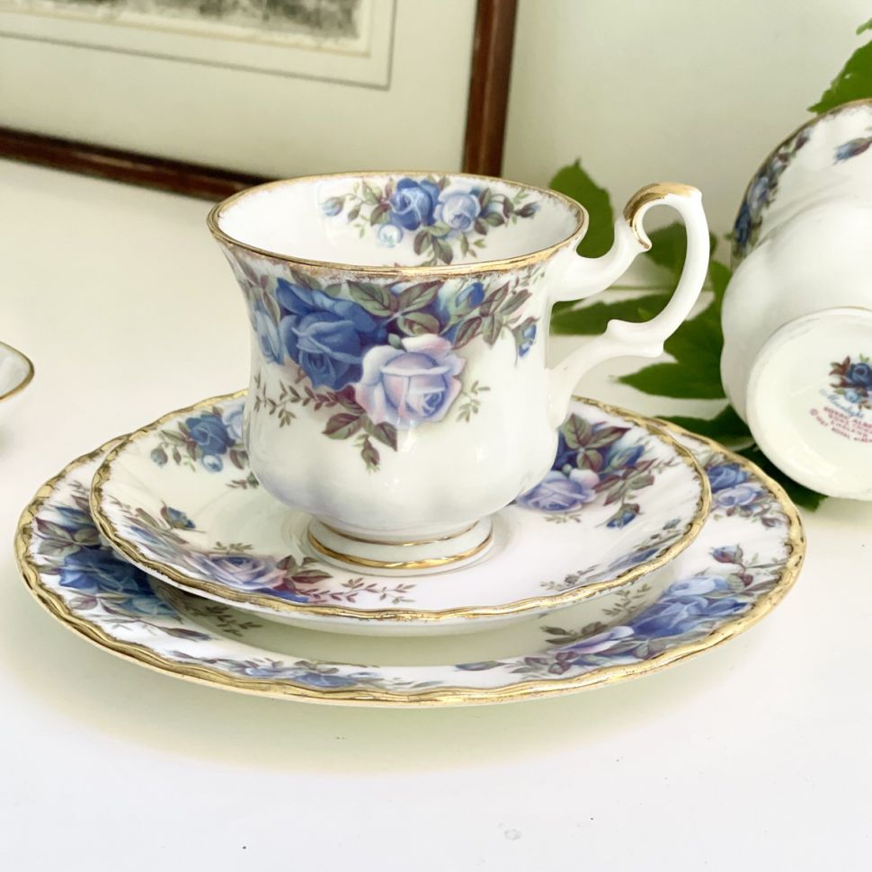 Кофейная пара Royal Albert Moonlight Rose 125 мл Англия