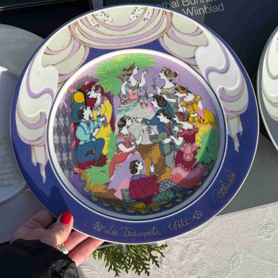 Тарелка Rosenthal La Traviata Asimmetria 31 см фарфор Германия