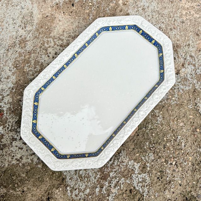 Блюдо Rosenthal Classic Rose синий орнамент 27 см Германия