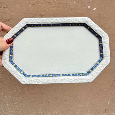 Блюдо Rosenthal Classic Rose синий орнамент 27 см Германия