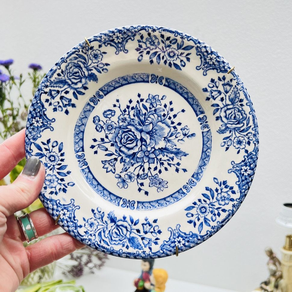 Тарелка Садовые цветы 18 см Англия