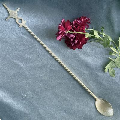 Ложка для латте с витой ручкой 24 см 