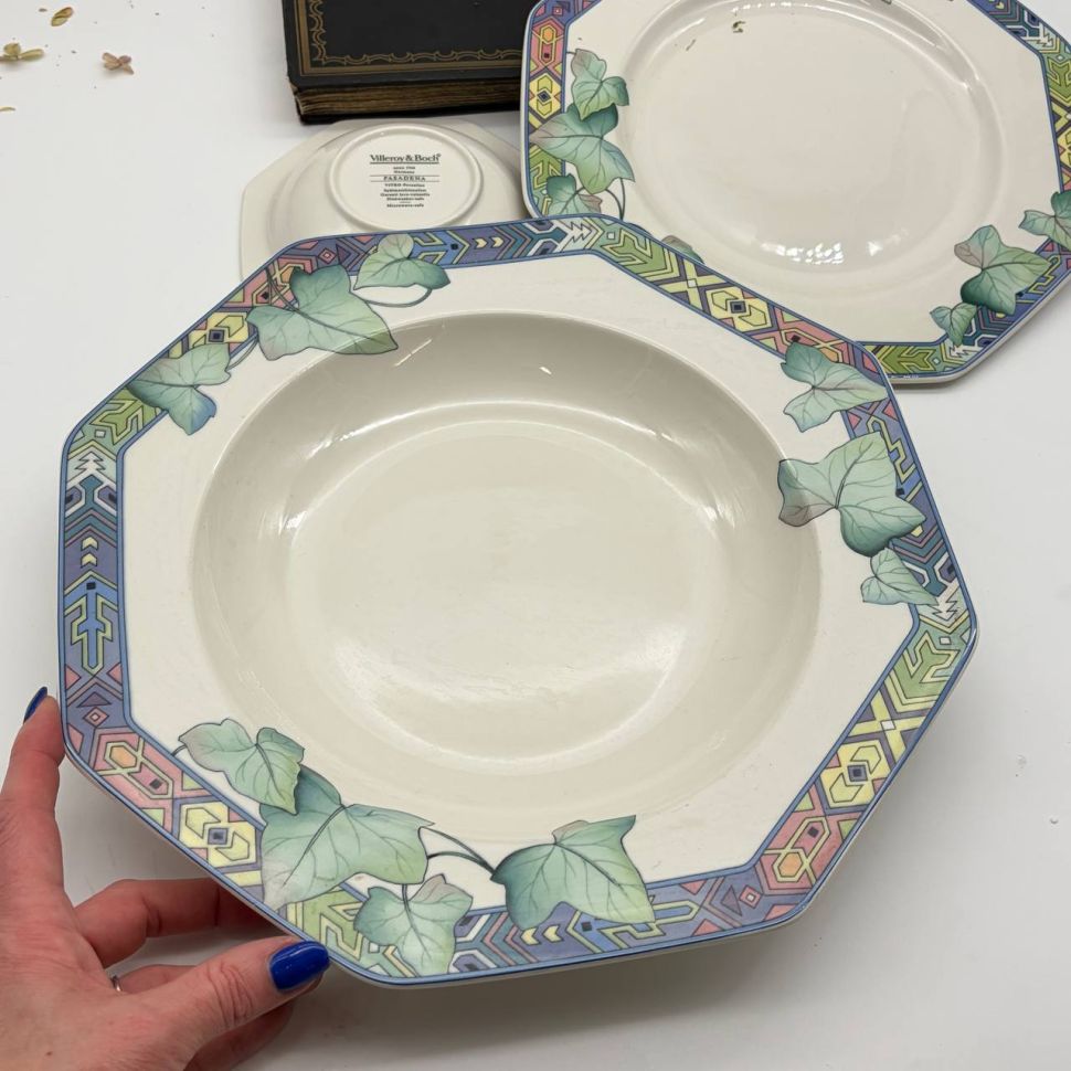 Блюдо углубленное ВиллеройБох Pasadena 32 см фарфор Германия 