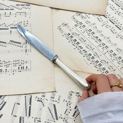 Нож Christofle America 20 см серебрение Франция