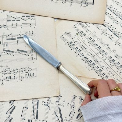 Нож Christofle America 20 см серебрение Франция