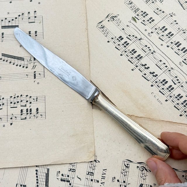 Нож Christofle America 20 см серебрение Франция