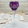 Бокал Anna Hutte фиолетовый 200 мл накладной хрусталь Германия 