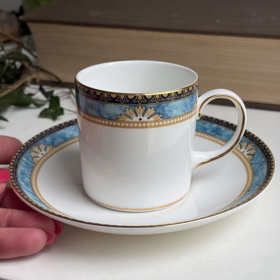 Кофейная пара Wedgwood Curzon 170 мл Англия 