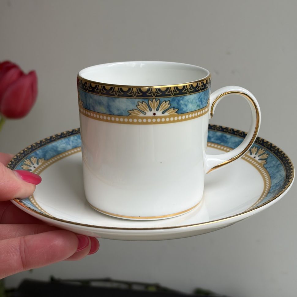 Кофейная пара Wedgwood Curzon 170 мл Англия 
