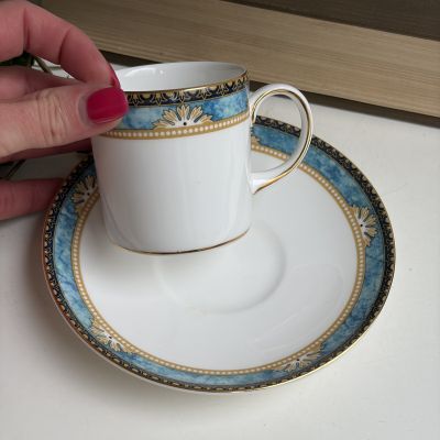 Кофейная пара Wedgwood Curzon 170 мл Англия 