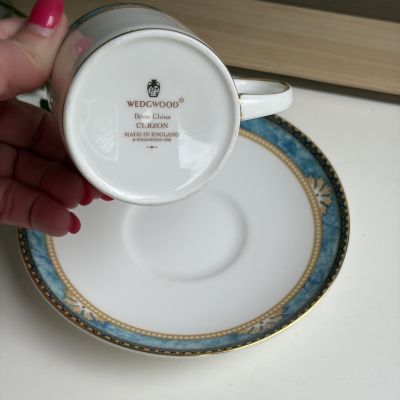 Кофейная пара Wedgwood Curzon 170 мл Англия 