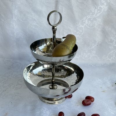 Менажница этажерка 27 см сталь