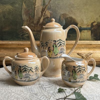 Чайник кофейник Гейши 0,7 л фарфор Япония