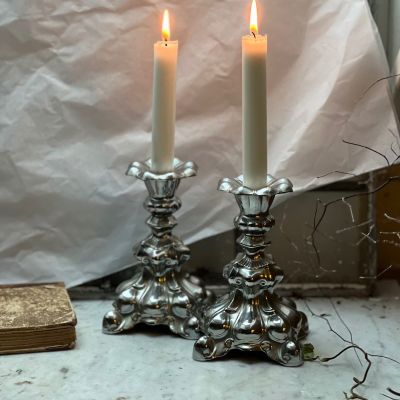 Подсвечник 16 см хром