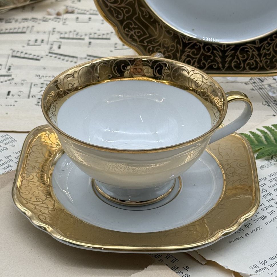 Чайное трио Lettin Gold 220 мл Германия 