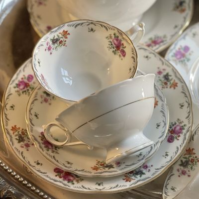 Блюдце 13 см Tettau Германия фарфор