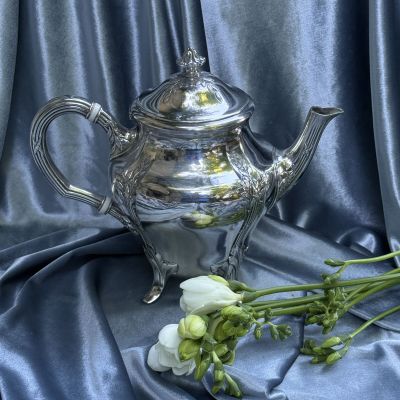 Чайник Christofle Gallia 1,2 л серебрение Франция начало XX века