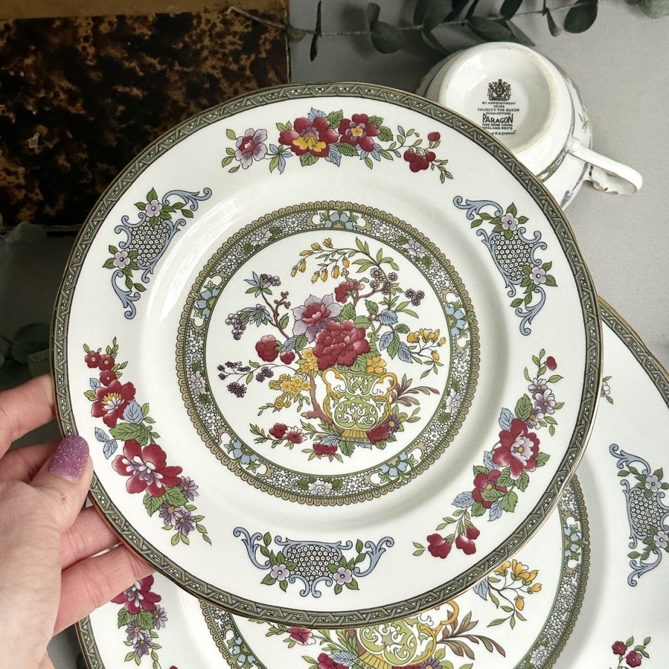 Тарелка Paragon Tree of Kashmir 21 см фарфор Англия   