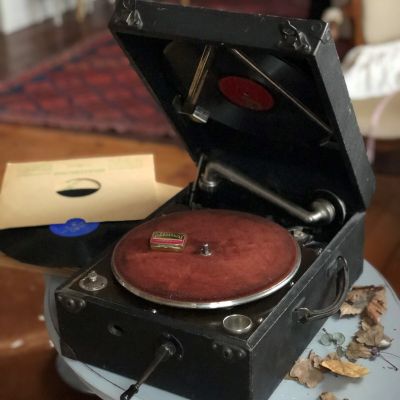 Патефон Columbia Англия нач ХХв.