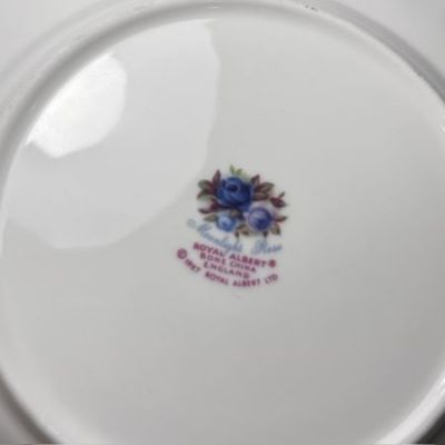Чайник кофейник Royal Albert Moonlight Rose 1,3 фарфор Англия