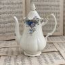Чайник кофейник Royal Albert Moonlight Rose 1,3 фарфор Англия