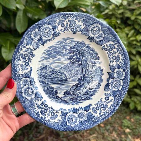 Тарелка Lochs Of Scotland Enoch Wedgwood 20 см фарфор Англия