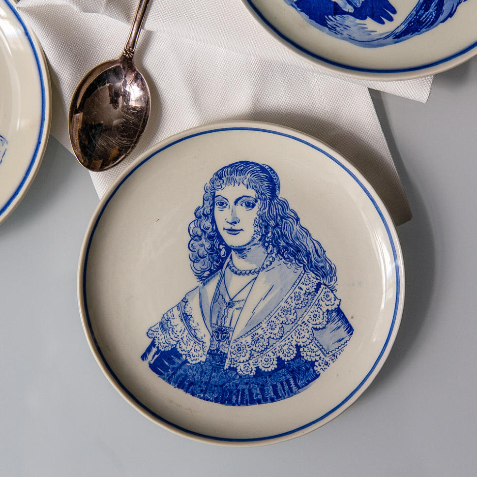 Тарелка декоративная с подвесом 16.5 см Delfts Blauw Голландия