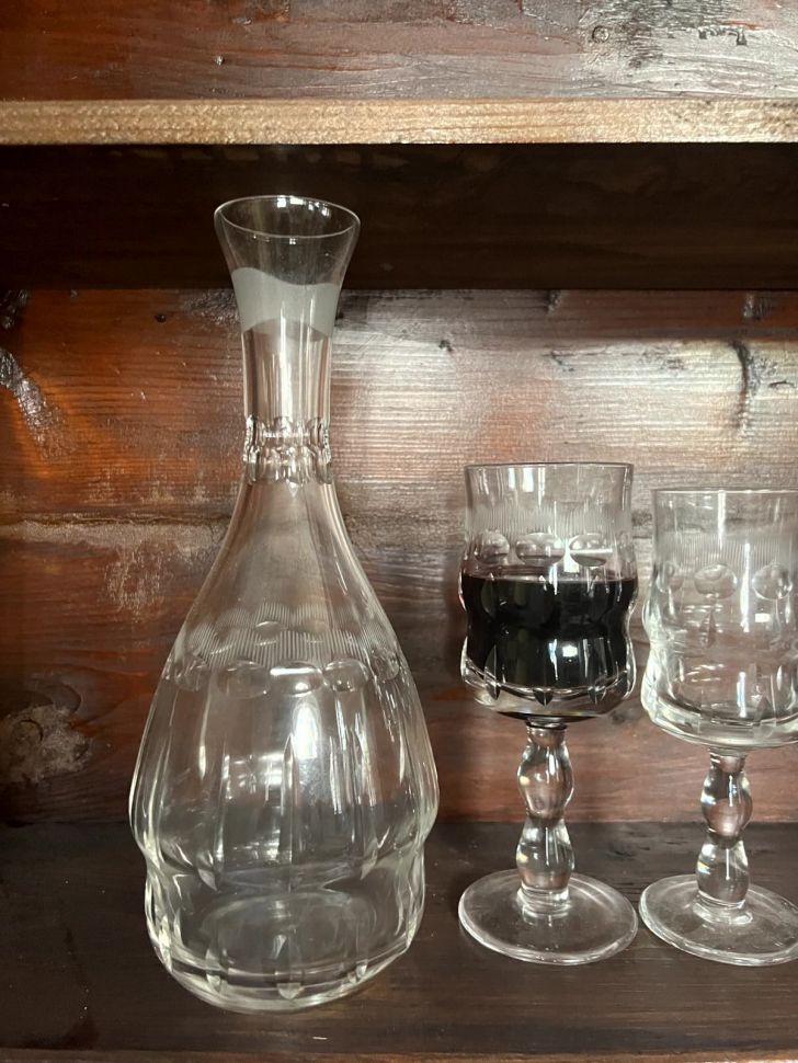 Графин декантер 0,8 л хрусталь