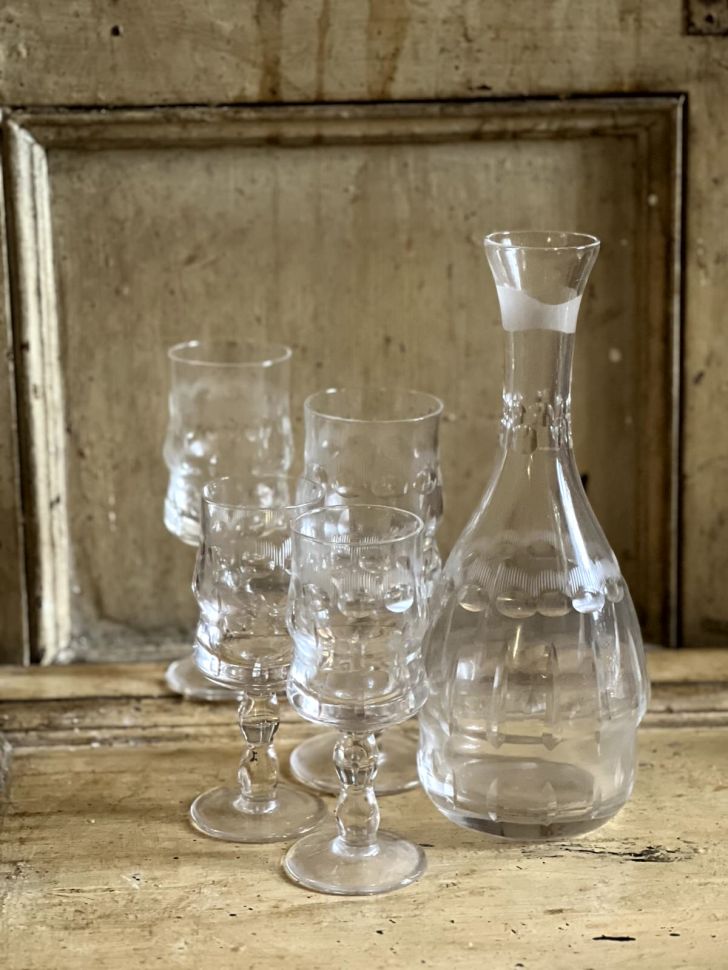 Графин декантер 0,8 л хрусталь