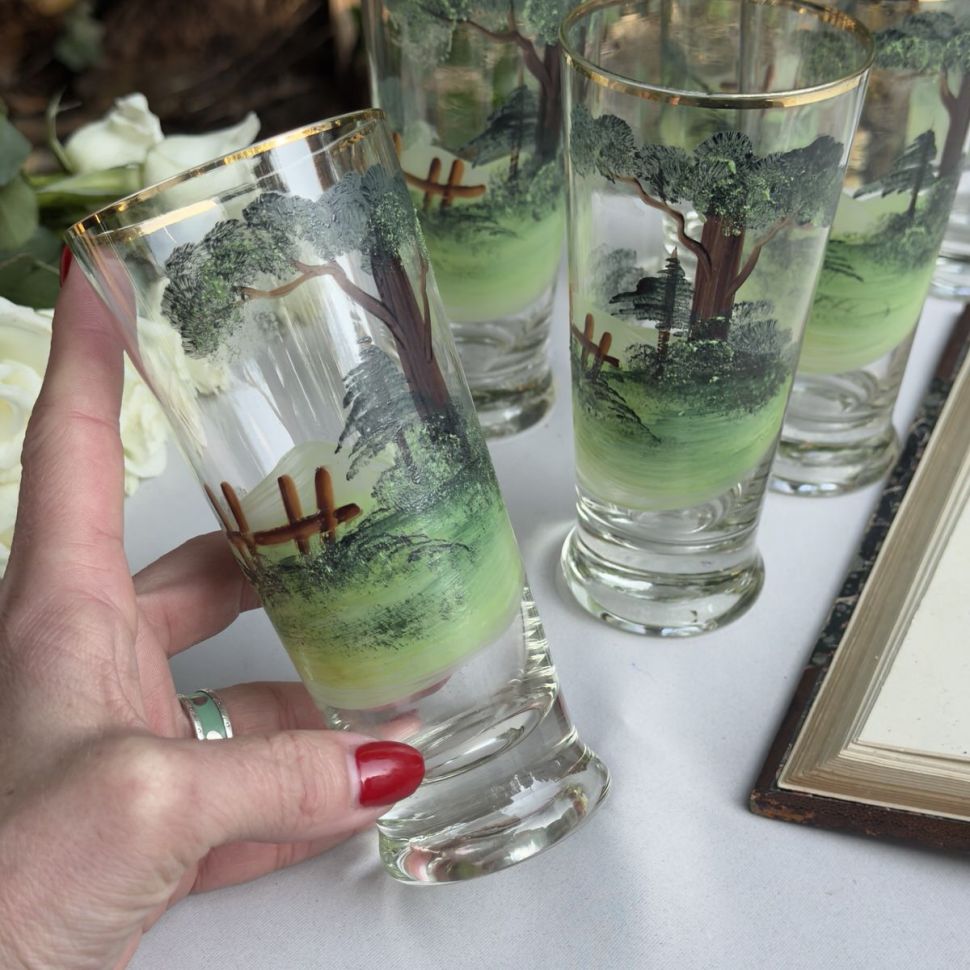 Стакан Лес 300 мл хрусталь 